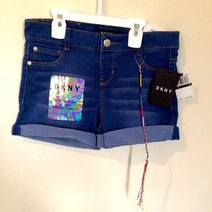 DKNY Girls Denim Shorts